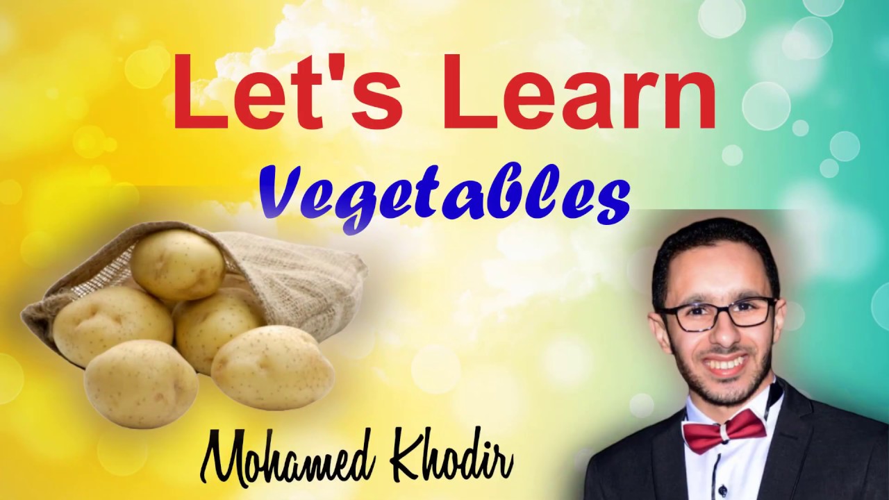 Let's Learn Vegetables | Potato | Speech Language Therapy at Home | Mohamed Khodir