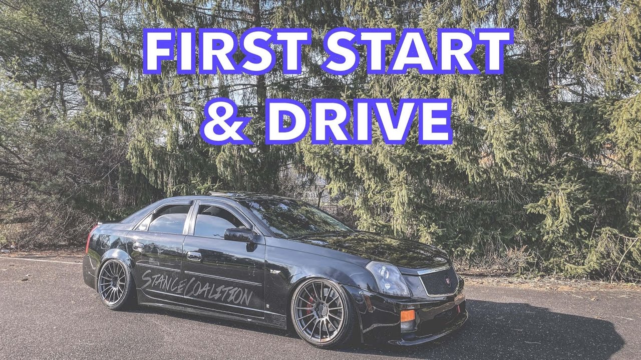 Первый запуск и поездка на CAMMED CTS-V!