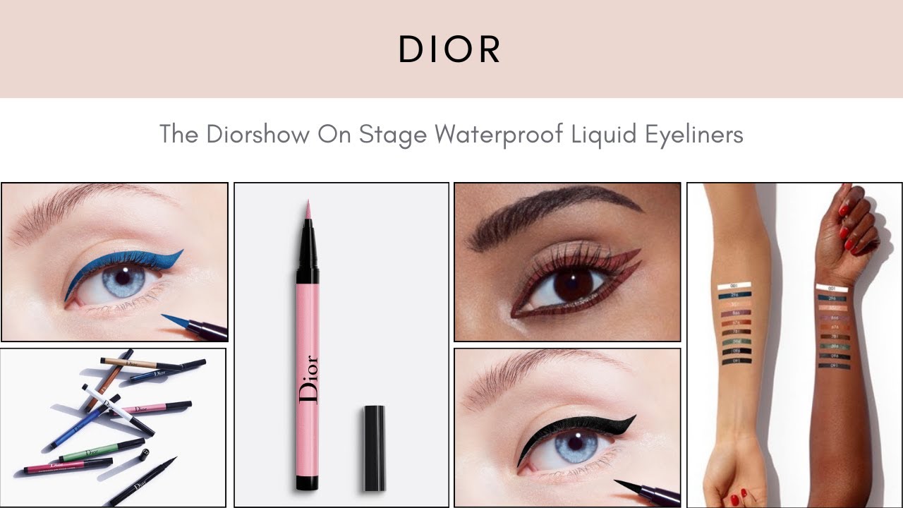 DIOR The Diorshow On Stage Waterproof Liquid Eyeliners