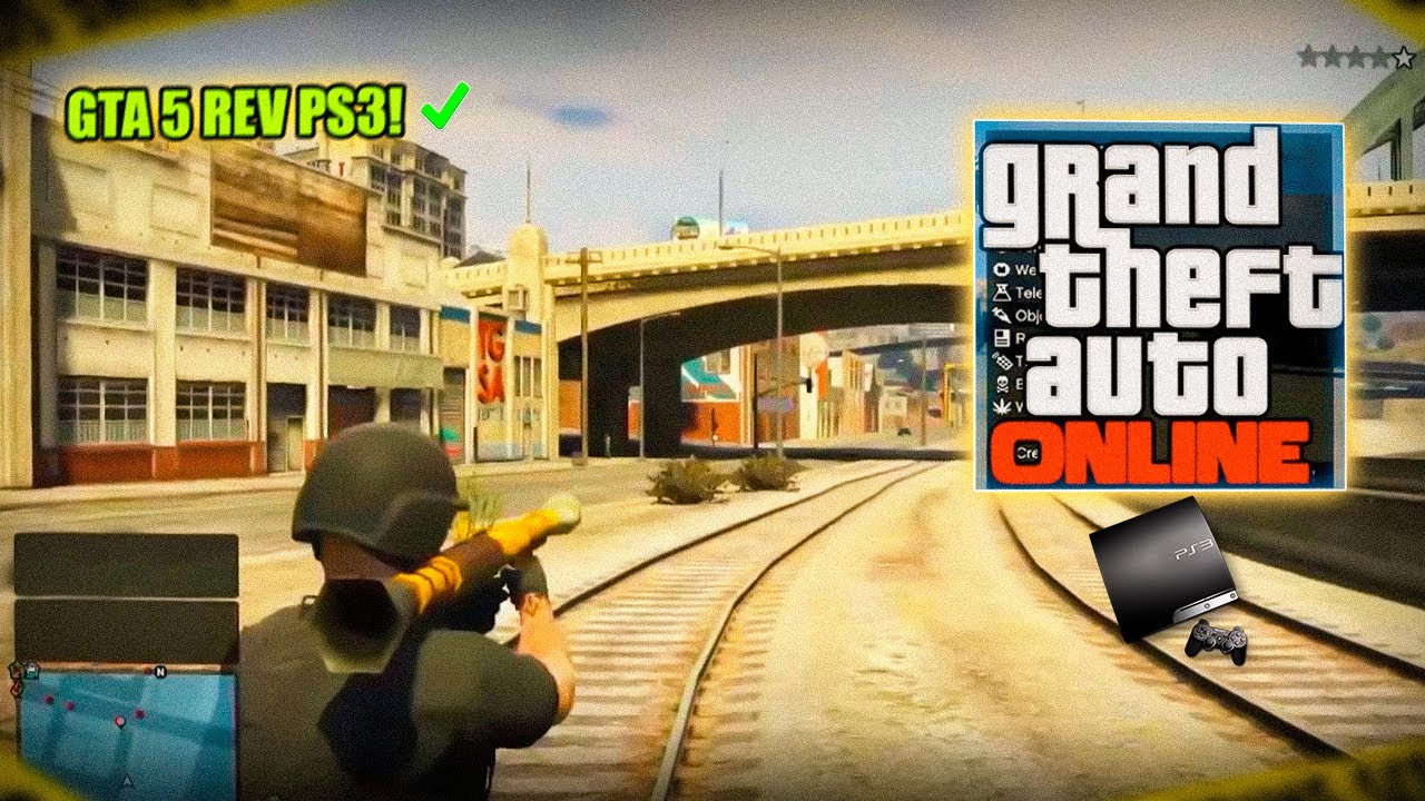 GTA 5 ONLINE (REV) PS3! SÓ BAGUNÇA NA SESSÃO ✔