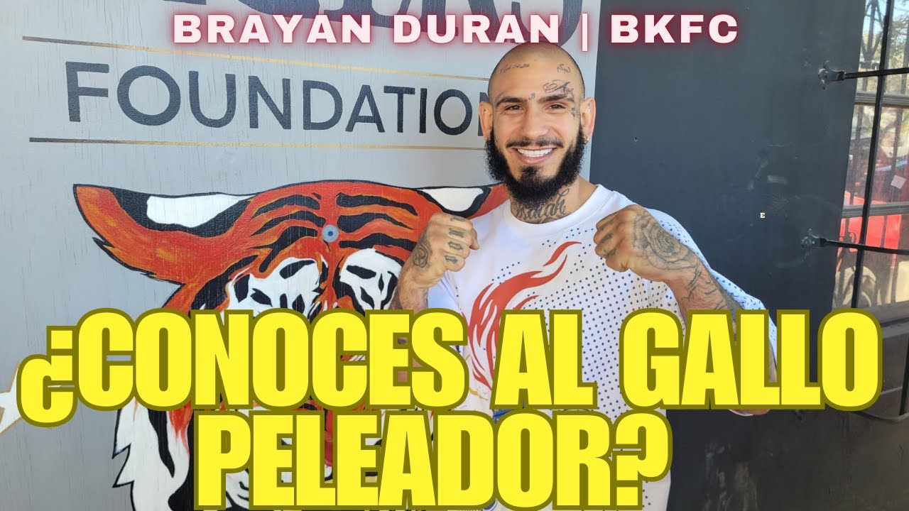 BRAYAN DURAN: el que canta fuerte en BKFC