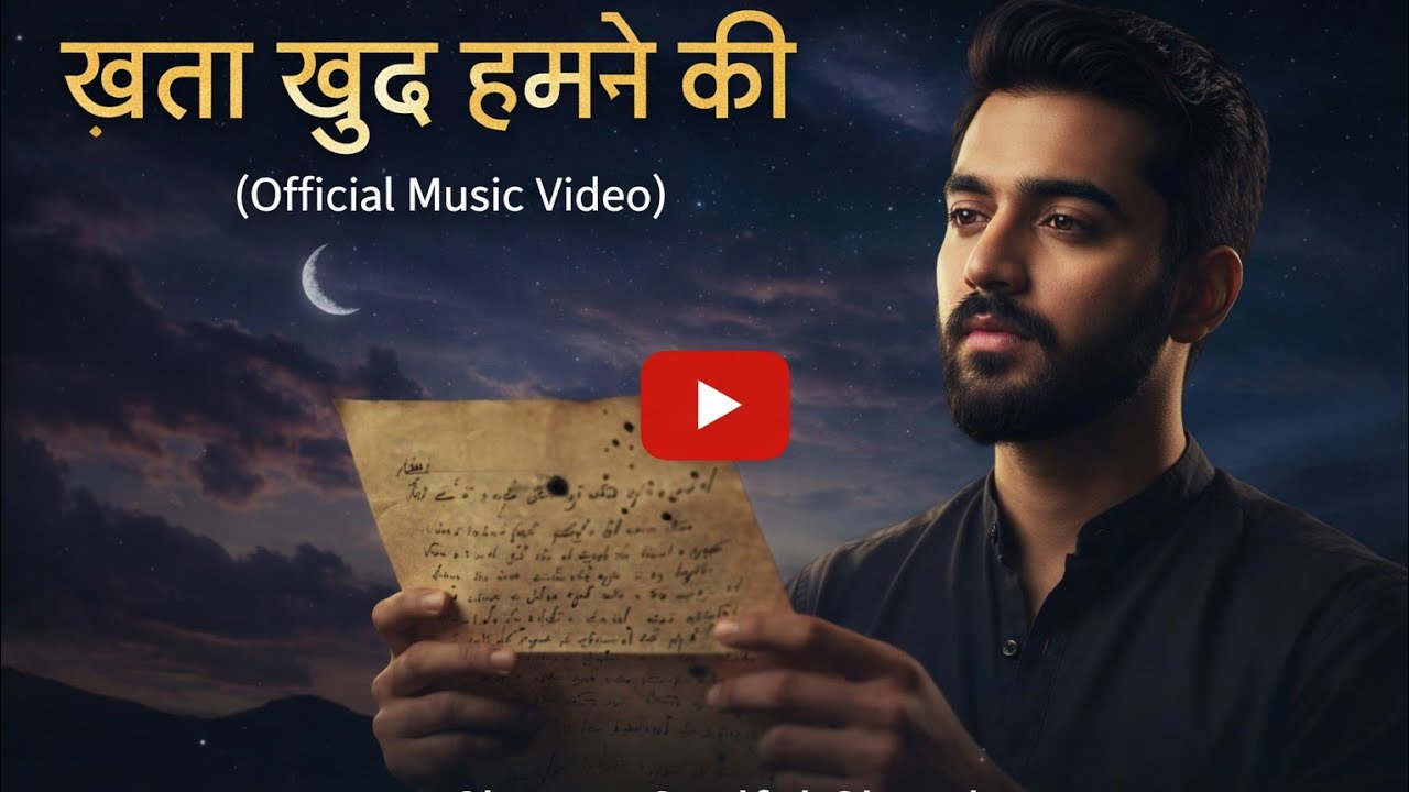 ख़ता ख़ुद हमने की (Khatā Khud Humne Kī) - Soulful Ghazal | Featuring 'Shams' | Official Video