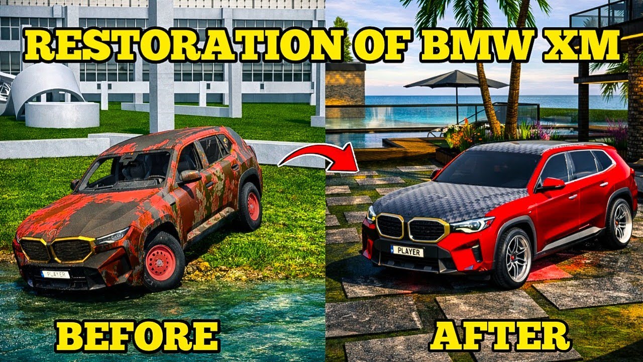 Restoration Of BMW XM😱 | Car Simulator 2 | New Update 