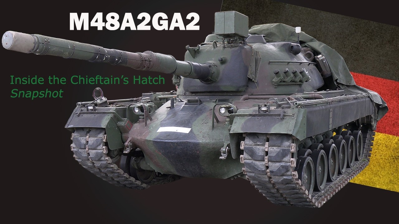 Inside the Chieftain's Hatch Snapshot M48A2GA2