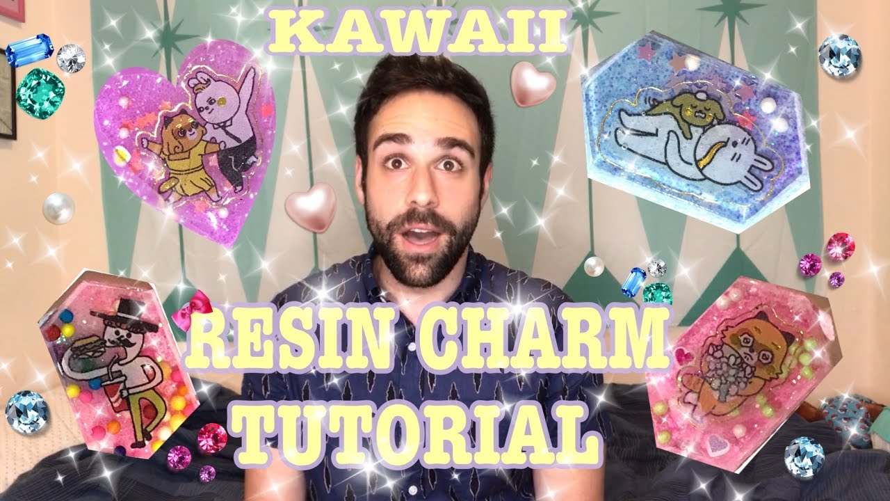Channel Intro: Kawaii Resin Charm Tutorial!