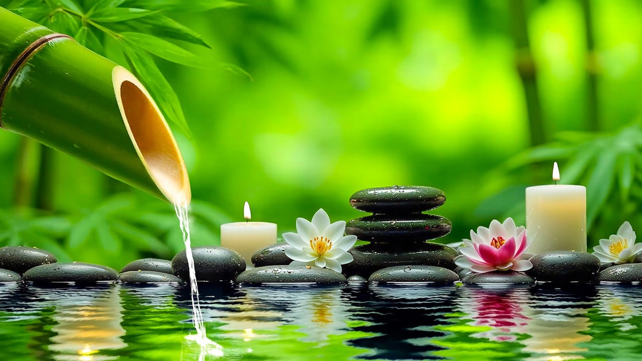 Peaceful Piano Music Relieves Stress, Anxiety & Depression 🌿 Sleep Music, Meditation, Spa Music