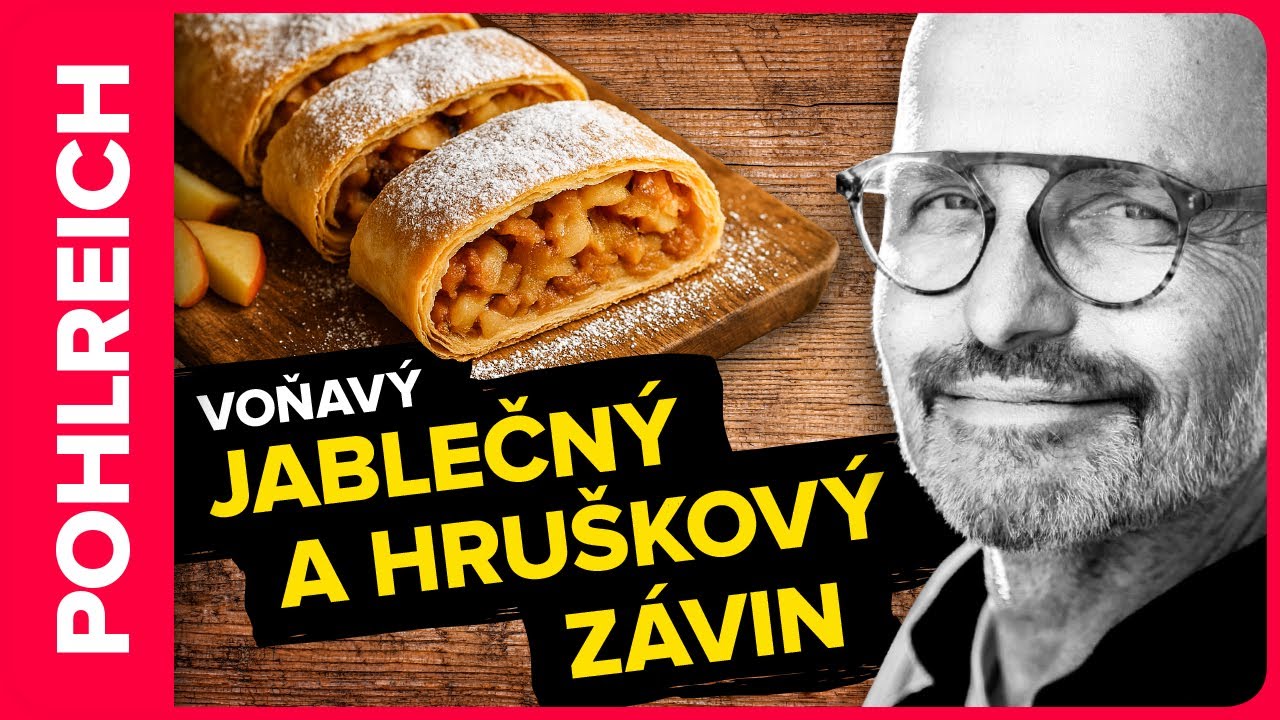 JEDNODUCHÉ A ÚŽASNÉ! Domácí hruškový a jablečný závin, který vždycky vyjde. A jak ho děláte vy?