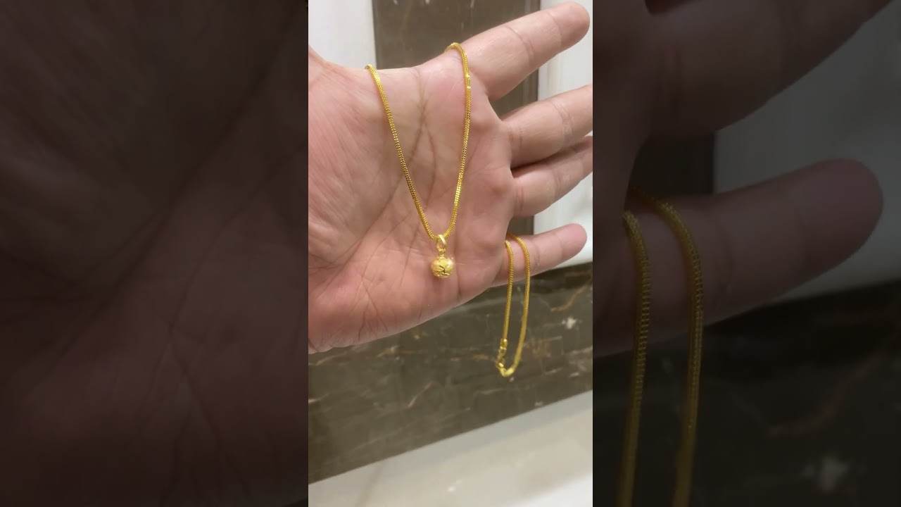 🌟 Modern Ball Locket Chain Set | Trendy Office Wear in 22kt Gold 🌟| SEHGAL JEWELLERS | CASUAL DESIGN