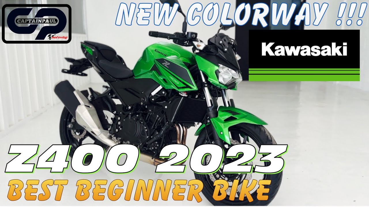 2023 KAWASAKI Z400 | FIRST RIDE | CAPTAINPAUL