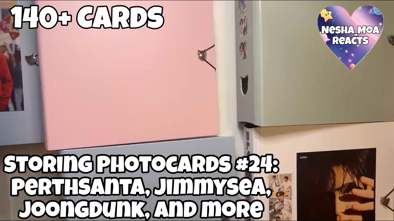 Storing Photocards #24 (140+ Cards): PerthSanta, JimmySea, JoongDunk, and more