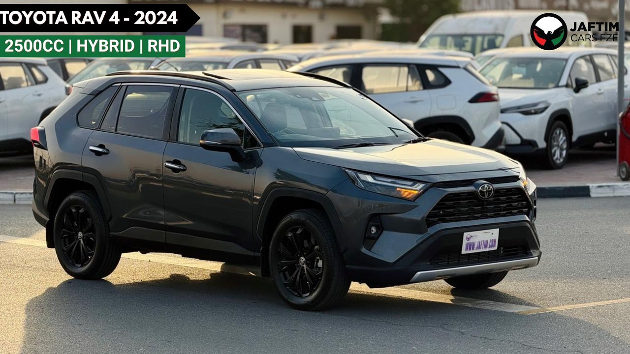 TOYOTA RAV 4 2024 Hybrid Engine with Gray in Color by Jaftim Cars FZE
