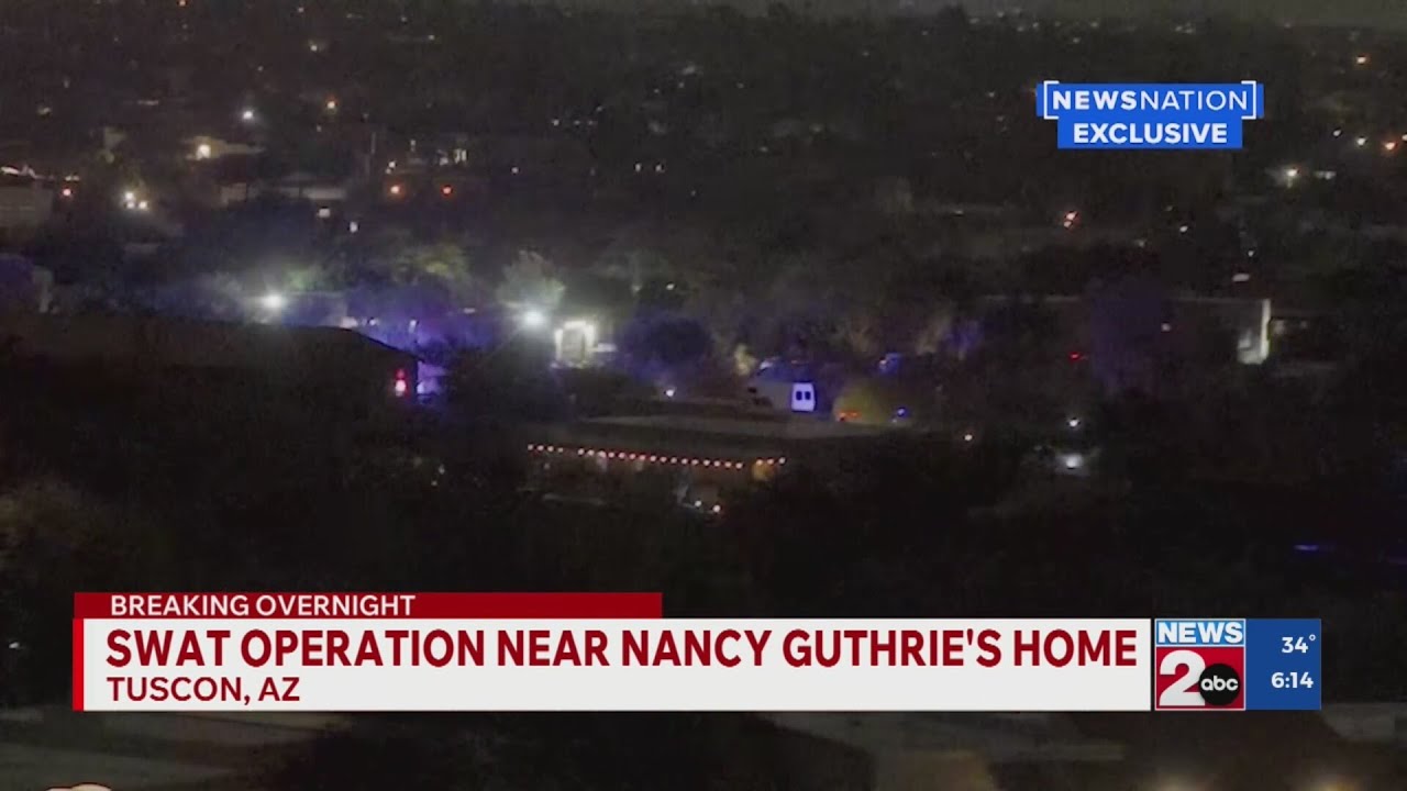 SWAT operation reported near Nancy Guthrie's home