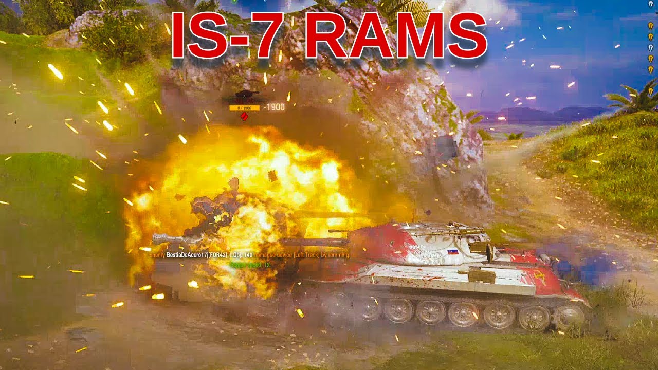 Best Rams in World of Tanks 34 #wot #is7 #ram