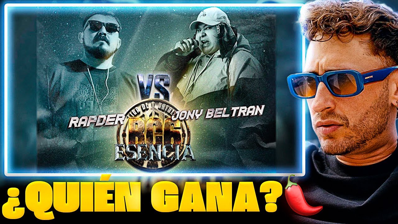BLON reacciona a JONY BELTRÁN vs RAPDER en 🔥 BC6 🔥