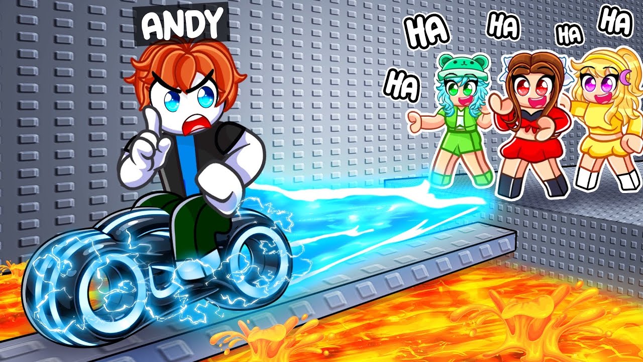 I Pretended To Be A Noob Then Used The TRON MOTORCYCLE In +1 Speed Motorcycle Escape!