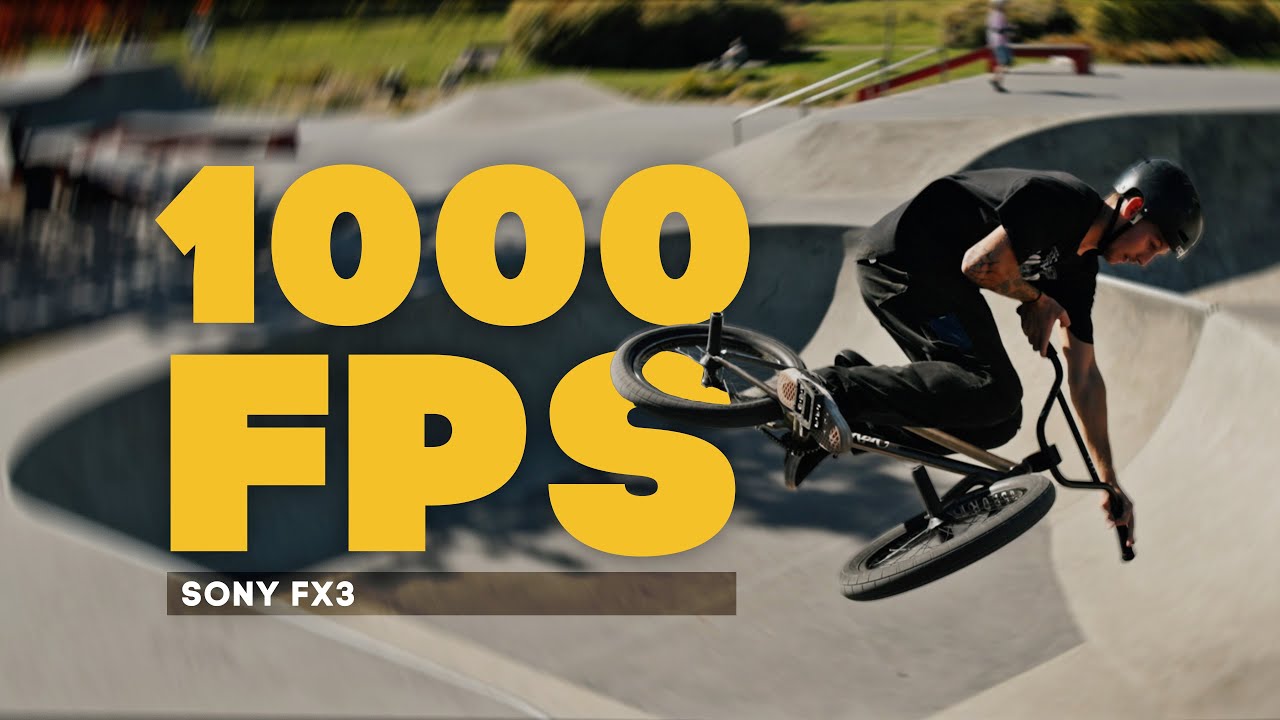 1000 FPS avec Sony FX3/ A7SIII ? Oui c'est possible !