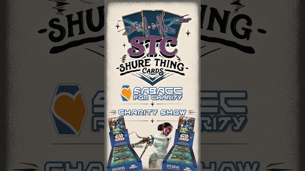 Sabacc For Charity and ShureThingCards unite!