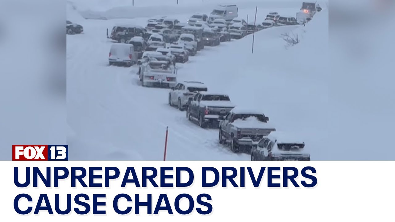 Mountains of snow, miles of delays: Unprepared drivers cause chaos