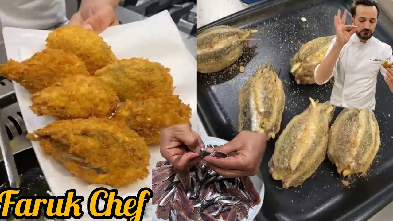 Stuffed anchovies Faruk Chef