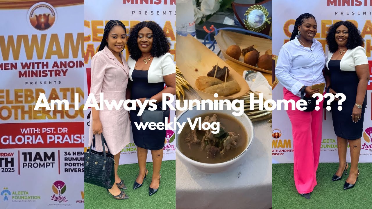 #weeklyvlog : Got a new bag, Working in the consulting room, Mum getting an award, I ran home LOL