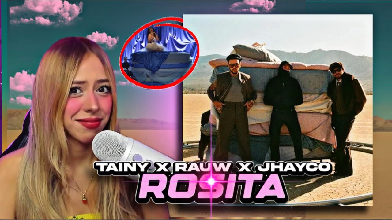 ¡JUNTE HISTORICO! ¡SE ACABO LA DISPUTA! Tainy, Rauw Alejandro & JHAYCO - Rosita ll REACCION