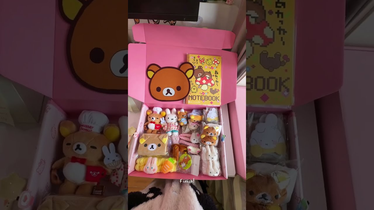 Hi, dear Nana, this is your packing video, hope you like that!
