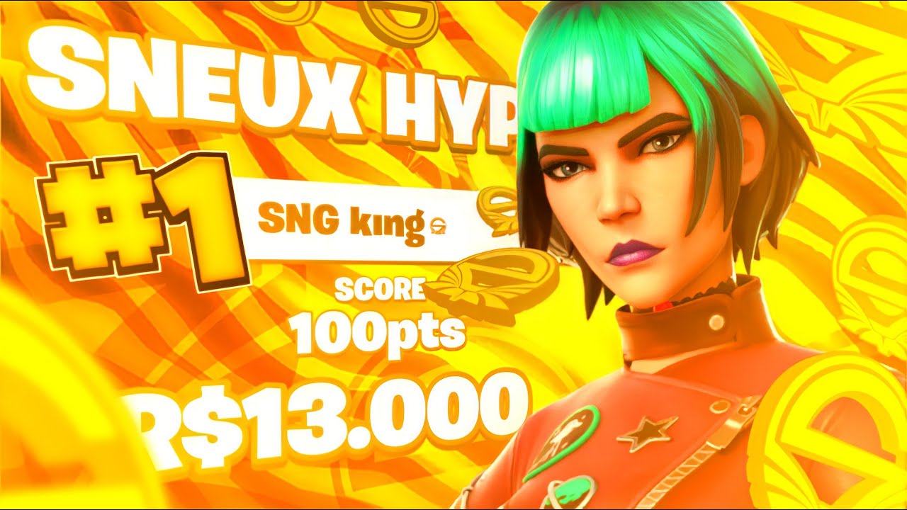 COMO FIQUEI TOP 1 NA SNEUX HYPE CUP! 🏆 (R$ 13.000)