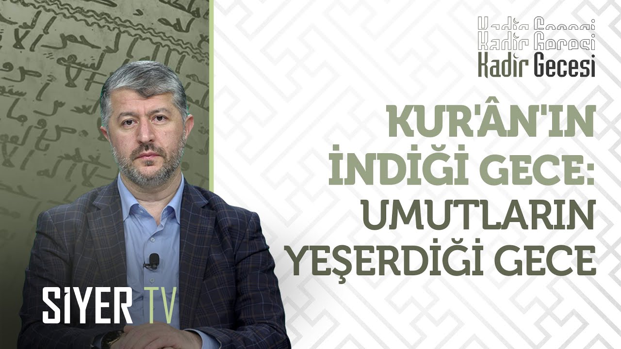 Kur'an'ın İndiği Gece: Umutların Yeşerdiği Gece | Muhammed Emin Yıldırım - #KadirGecesi Özel