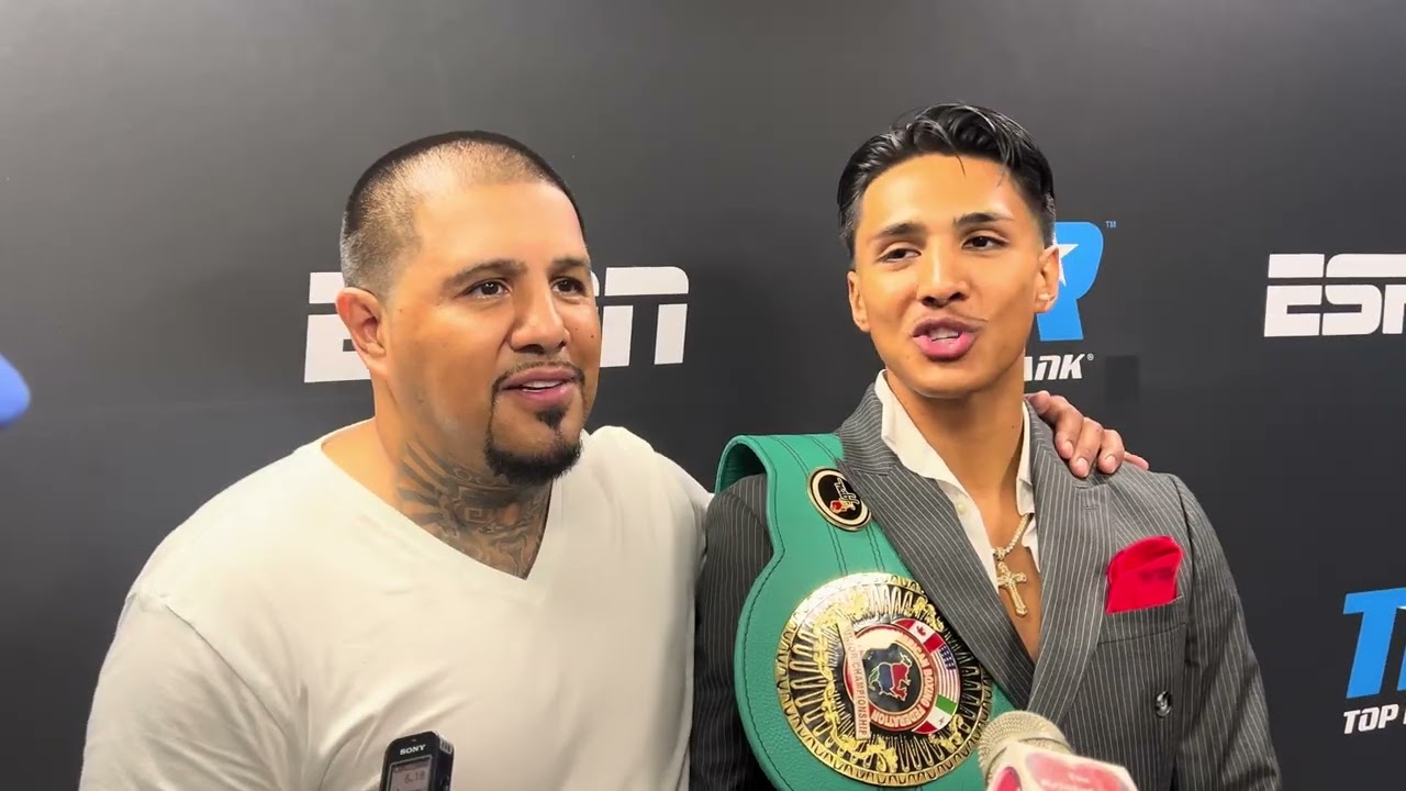 Fernando Vargas Talks Pull Counter Stoppage with Emiliano