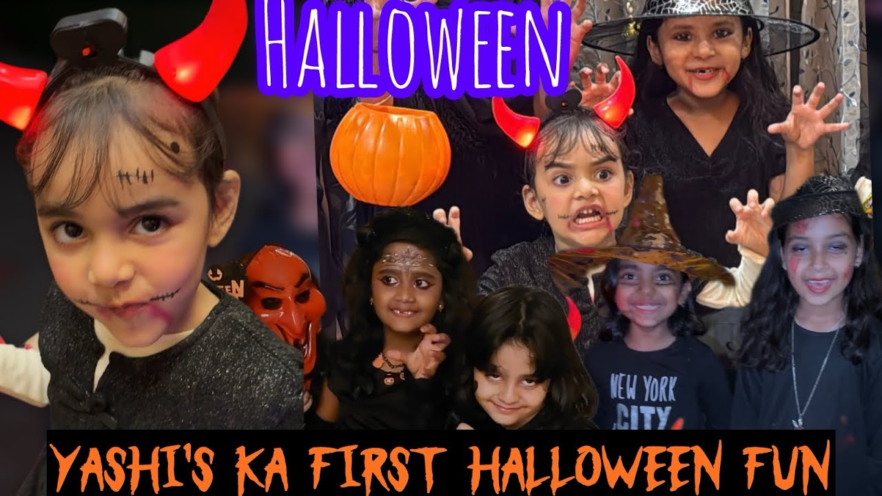Trick or Treat with My Little One | Adorable Baby Halloween Vlog | AbhilashaAryaVlogs #halloween