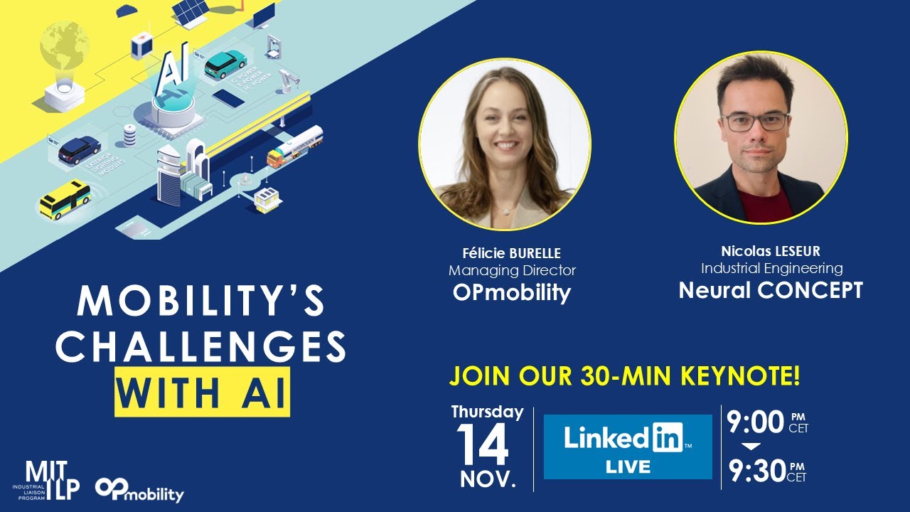KEYNOTE: Félicie BURELLE & Nicolas LESEUR - OPmobility x MIT Symposium 2024 Mobility augmented by AI