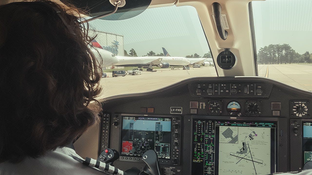 [Cruce Ezeiza- San Fernando] Cessna Citation Mustang