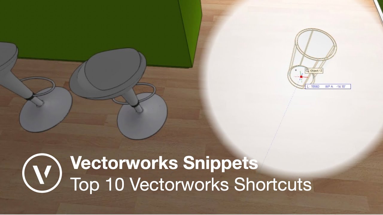 Vectorworks Snippets: Top 10 Vectorworks Shortcuts