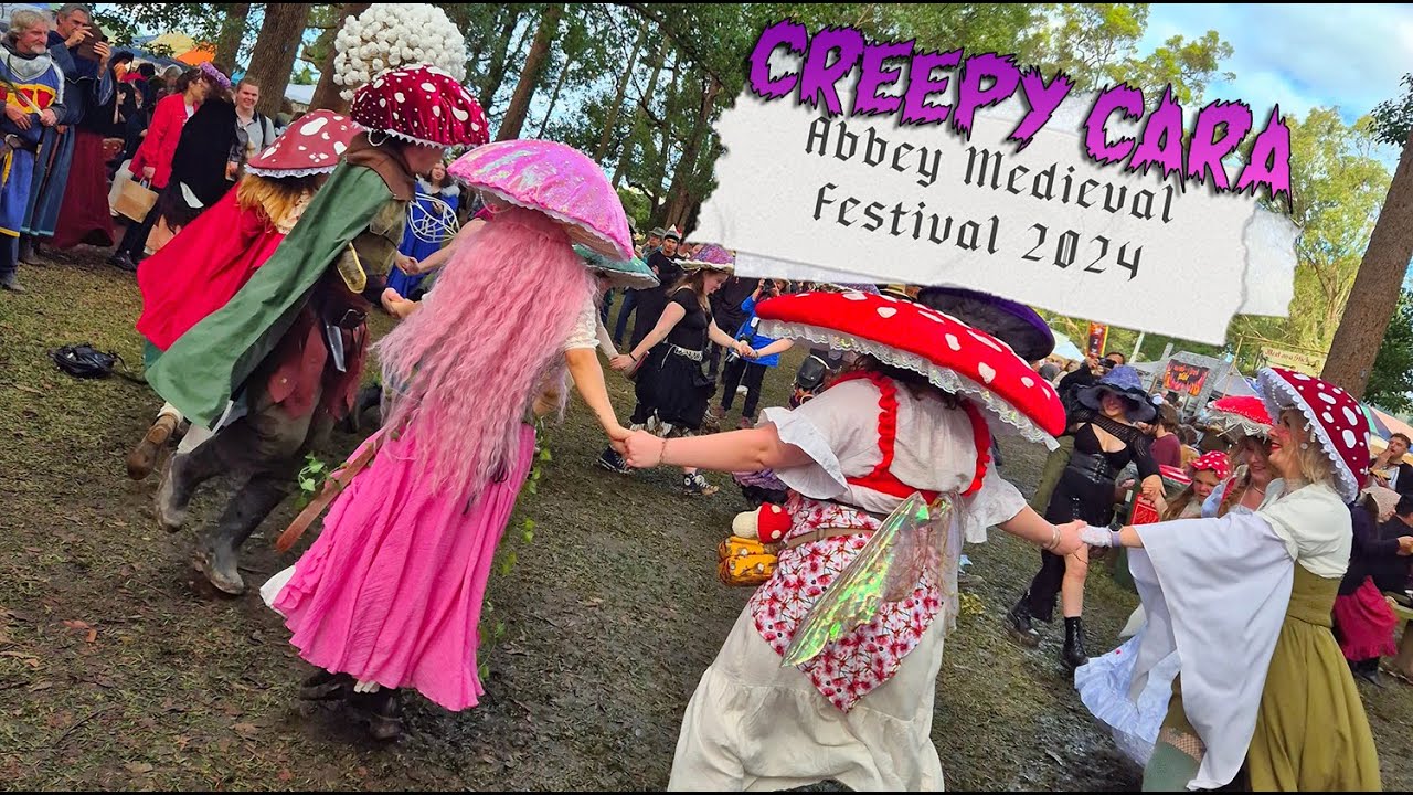 Spending the weekend at the Abbey Medieval Festival 2024