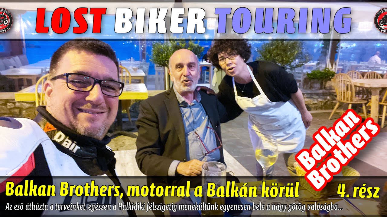 Bazi nagy görög kultúrsokk 🏍 Balkan Brothers 4. rész 🇷🇸🇲🇰🇬🇷