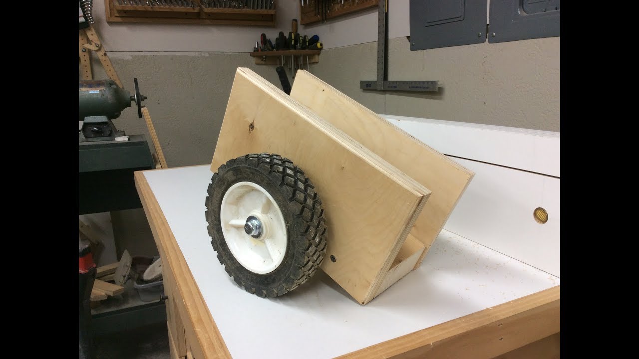 How to Make Dolly to Handle Heavy doors and Plywood Easily