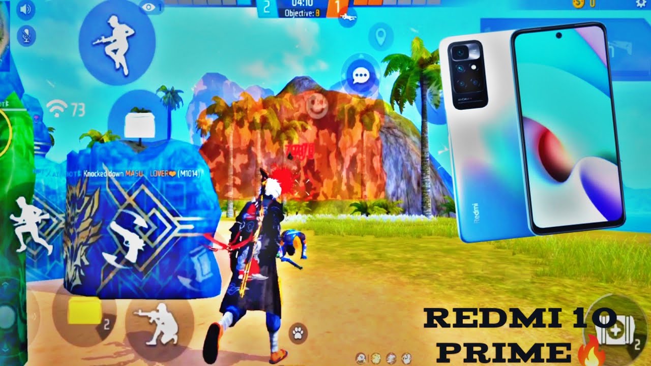 Redmi 10 Prime Freefire Gameplay 🔥❤️