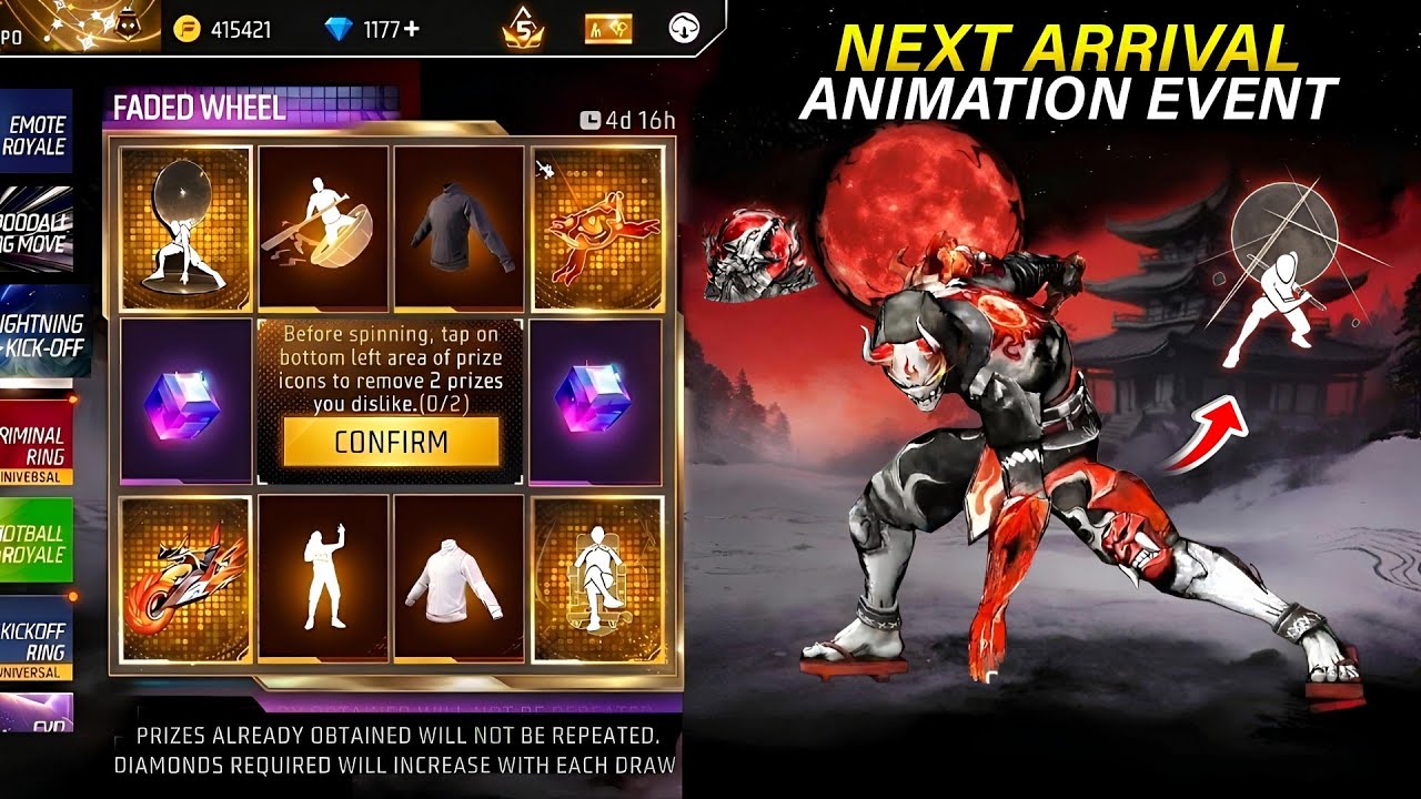 Blood Moon Event 2026 l Next Arrival Animation Event l Free Fire New Event l Ff New Event 