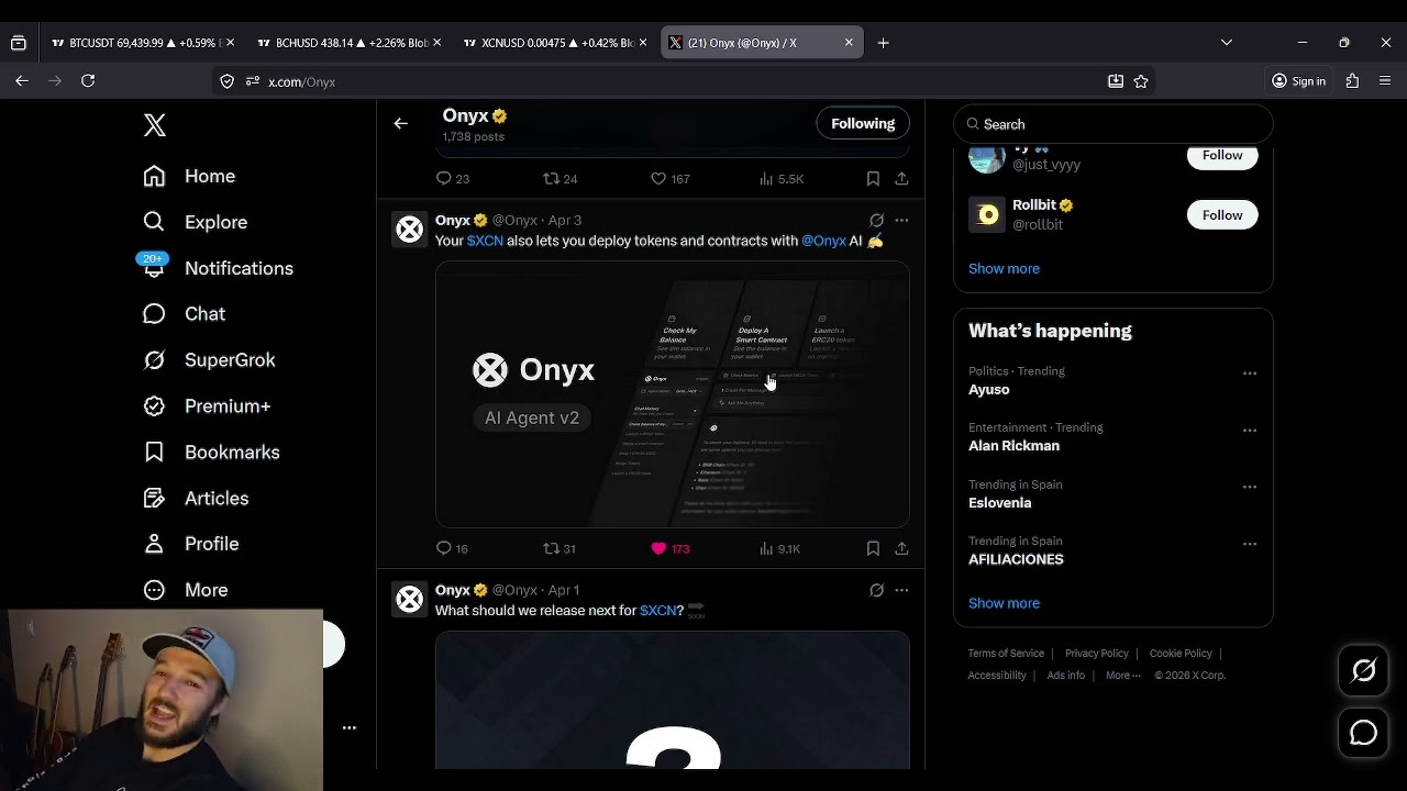 Прогноз цены XCN OnyxCoin: 6 апреля