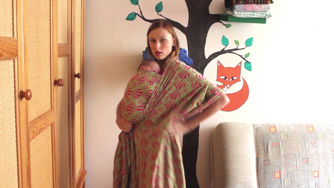 Wiązanie Chusty - Kieszonka (front wrap cross carry)