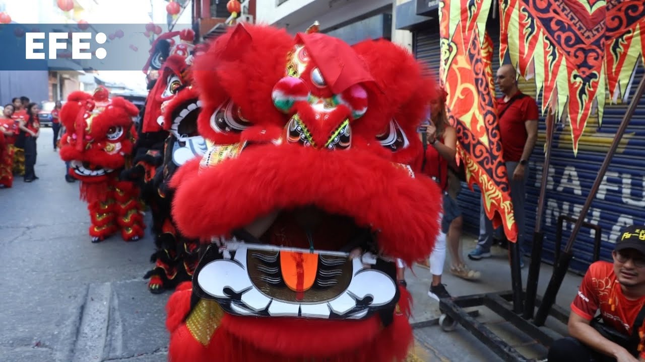 Comunidad china en Panamá celebra su año nuevo en medio de tensiones con EE.UU.