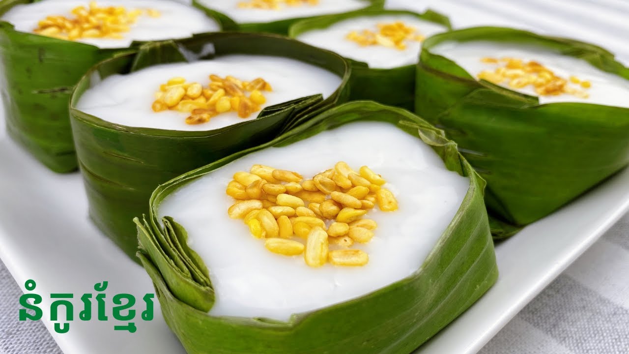 Cambodian traditional dessert 