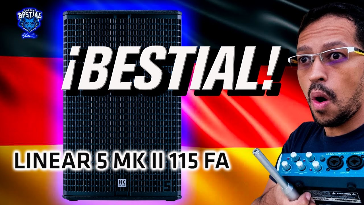 Bocina HK AUDIO Llinear 5 MKII 115 FA Review en Espa&ntilde;ol