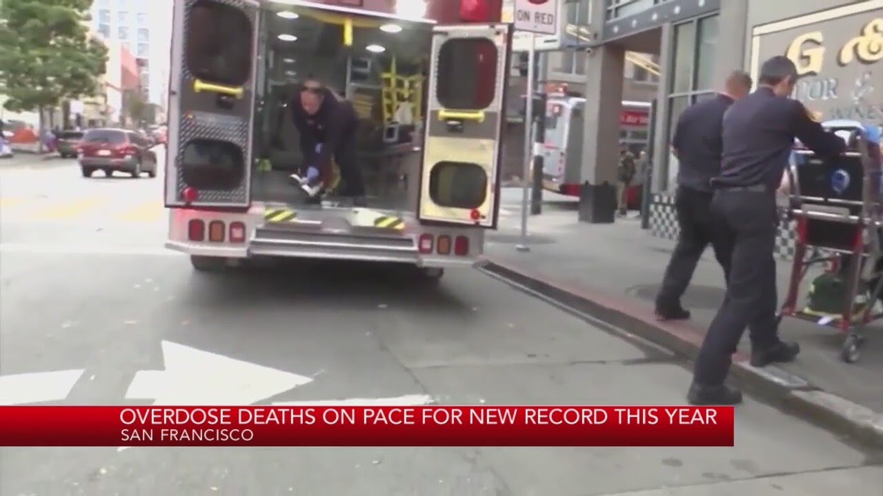 San Francisco overdose deaths on pace for new record this year