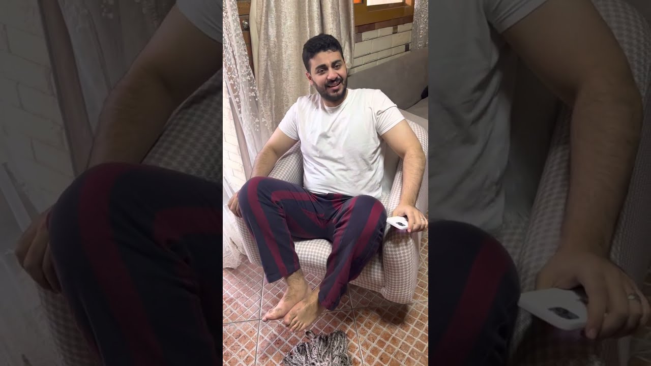لما مراتك تنضف عشان العيد وانت موجود 😂🥳 - عيد سعيد عليكم ♥️