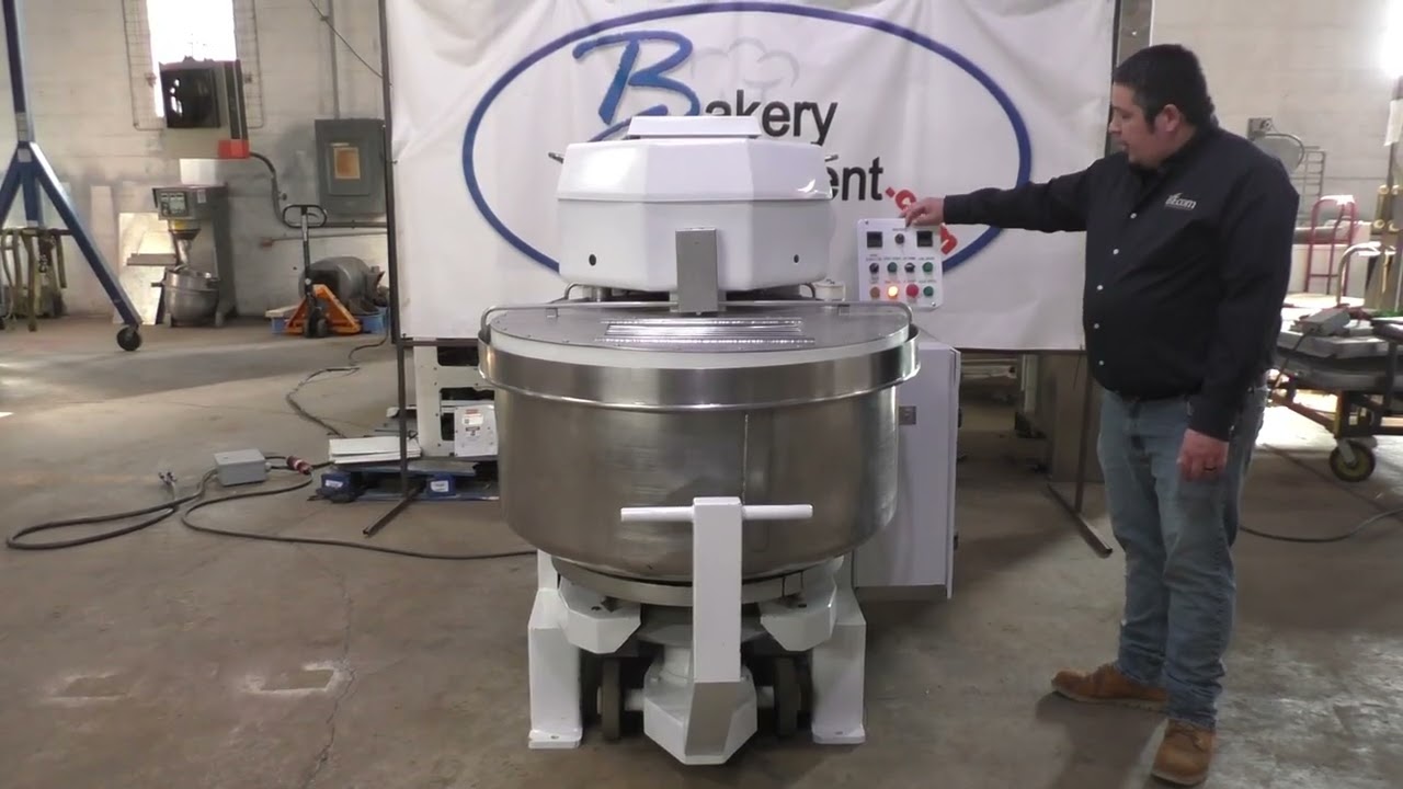 VMI Spiral Mixer Model: SPI400AVI. Sold Clean, Running, And Shop Tested.