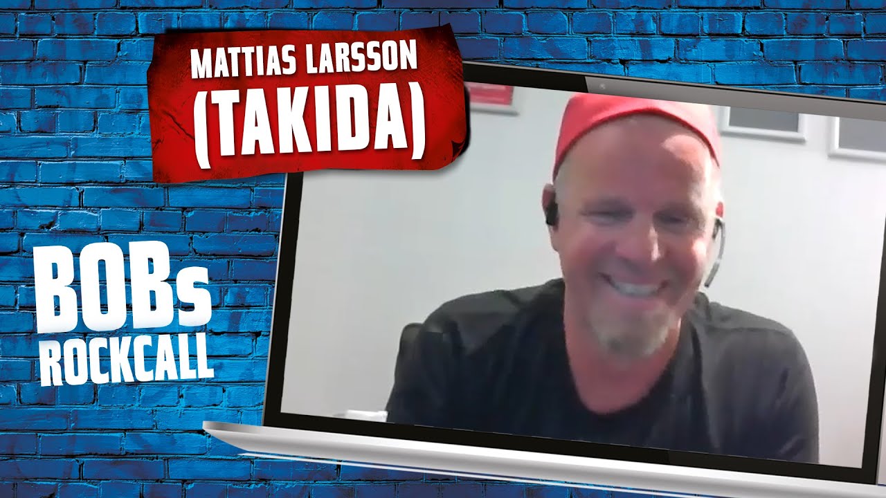 Mattias Larsson (Takida) about being on tour again | BOBs Rockcall