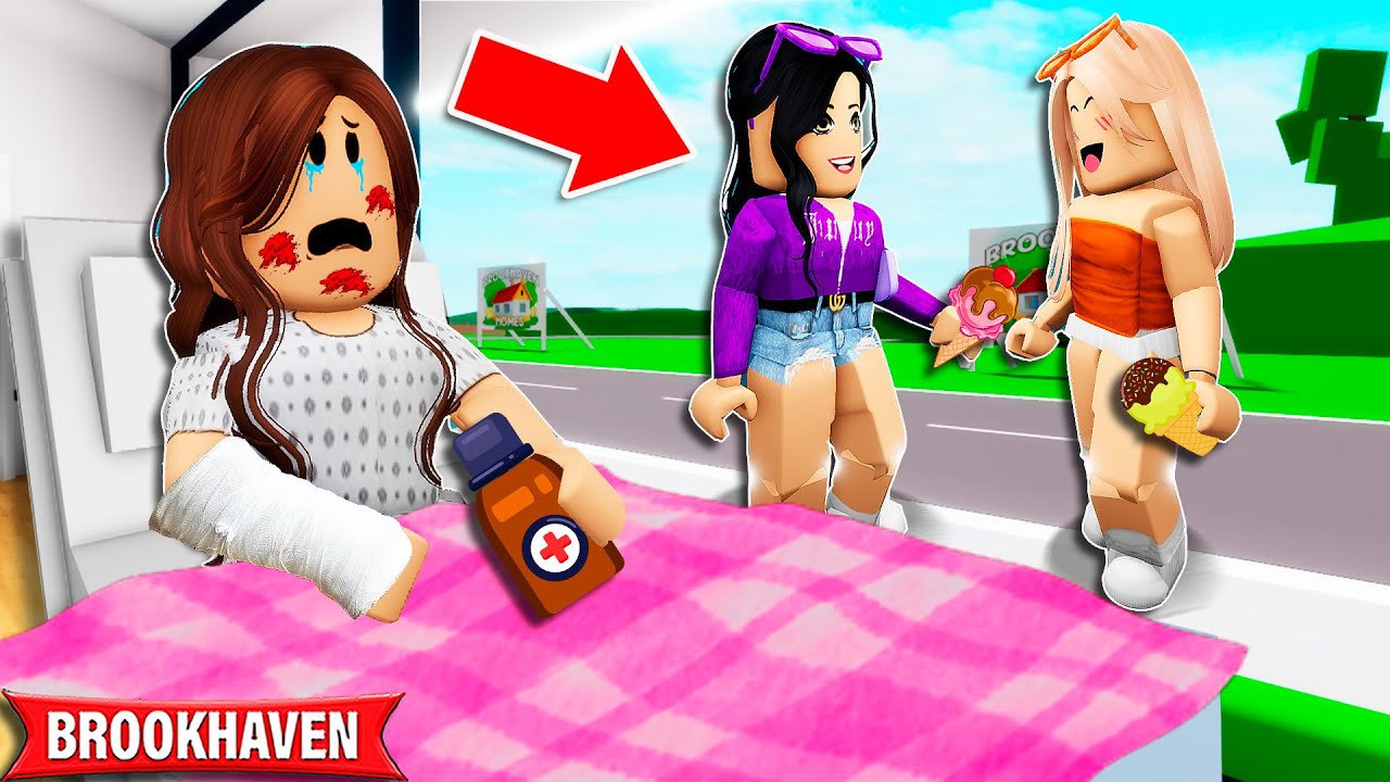 A MENINA FICOU DOENTE E NINGUÉM LIGOU | Historinhas Brookhaven Roblox | Bibi e Lud