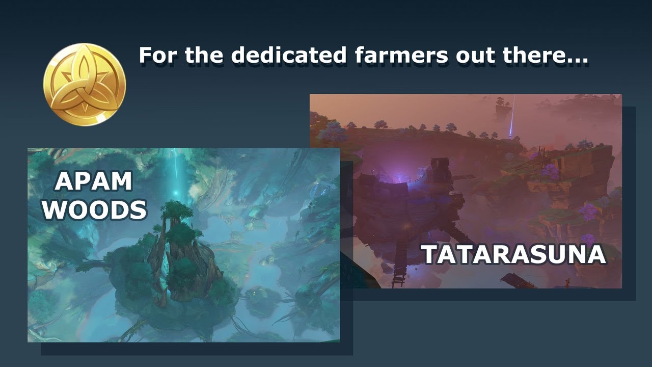 Genshin Impact: Apam Woods and Tatarasuna, now with Extra Mora