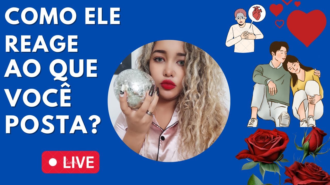 QUAL A REA&Ccedil;&Atilde;O DELE AS TUAS POSTAGENS? VEMMM SABER! #tarotbrasil #redessociais